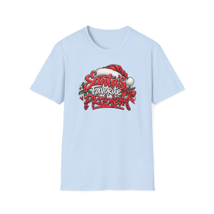 Santa’s Favorite Problem T-Shirt — Funny Holiday Christmas Tee
