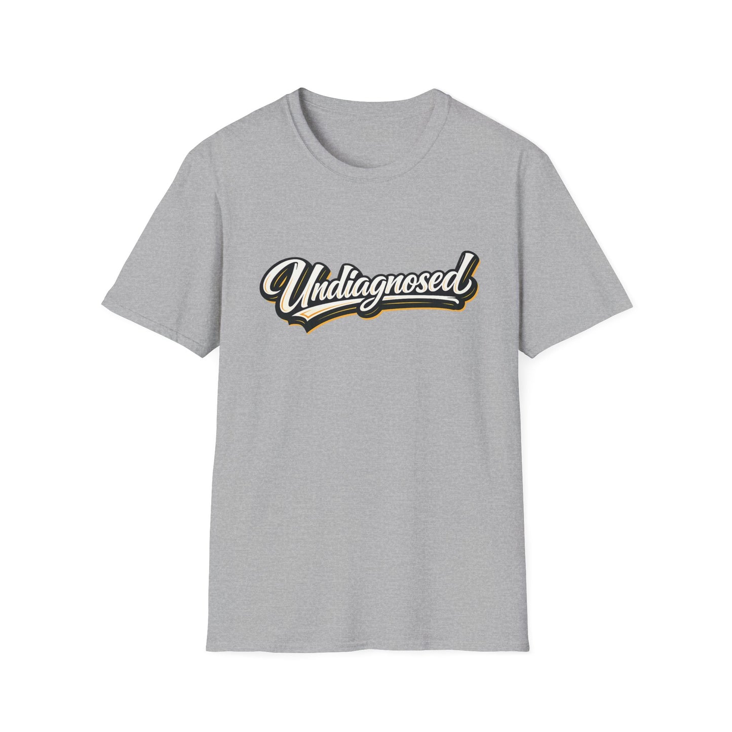 Undiagnosed Script T-Shirt — Awareness Graphic Tee