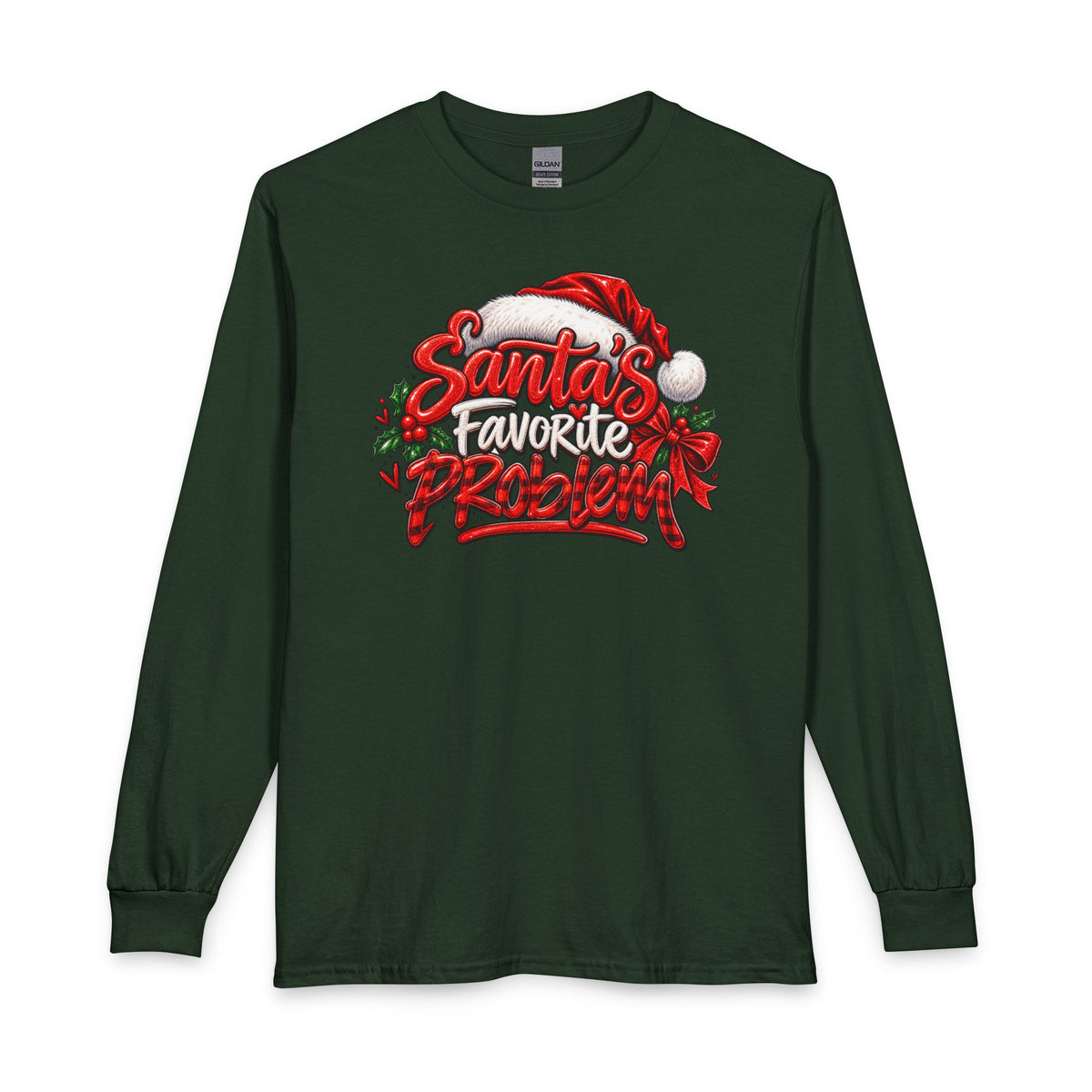 Santa's Favorite Problem Long Sleeve Tee