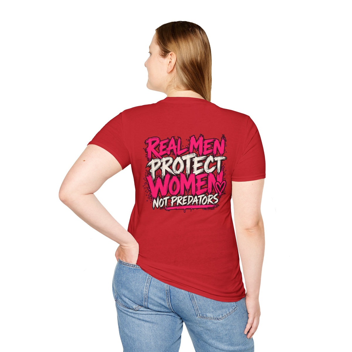 Real Men Protect Women Not Predators T-Shirt