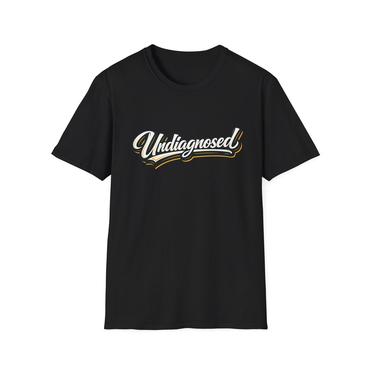 Undiagnosed Script T-Shirt — Awareness Graphic Tee