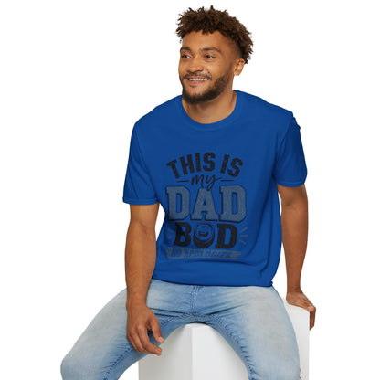 Dad Bod T-Shirt — "This Is My Dad Bod No Apologies" Vintage Father’s Day Tee