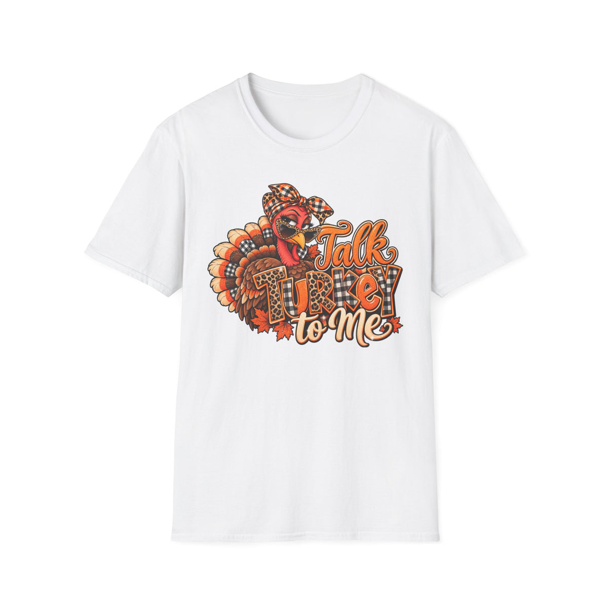 Talk Turkey to Me T-Shirt — Funny Thanksgiving Turkey Graphic Tee