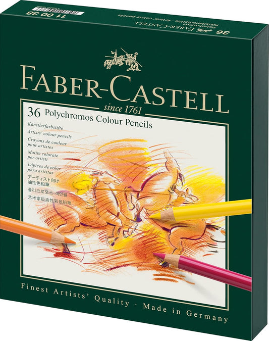 FABER-CASTELL Polychromos 36 Pencil Studio Set