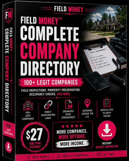 FIELD MONEY COMPANY DIRECTORY